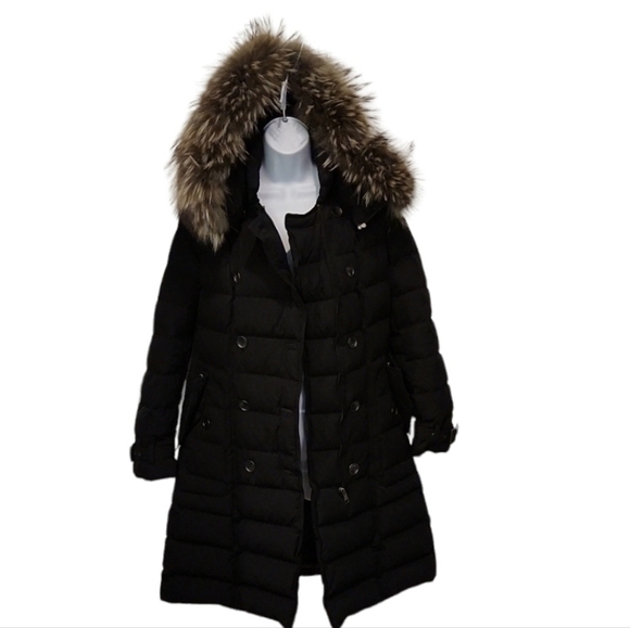 Voice of Voices Fox Fur Hooded Down Filled Puffer Jacket